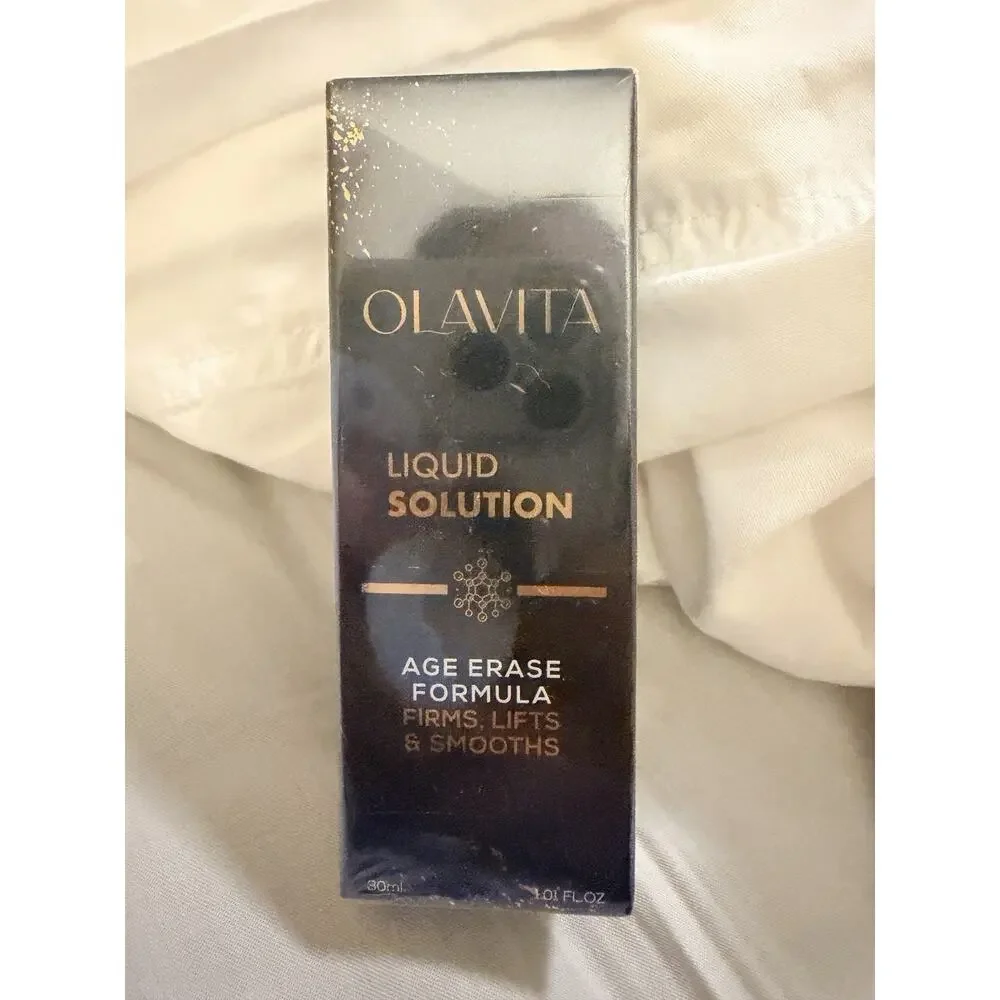 Lot of 3 OLAVITA Solution Age Erase Anti-Aging Serum (30ml / 1.01 fl. oz each)
